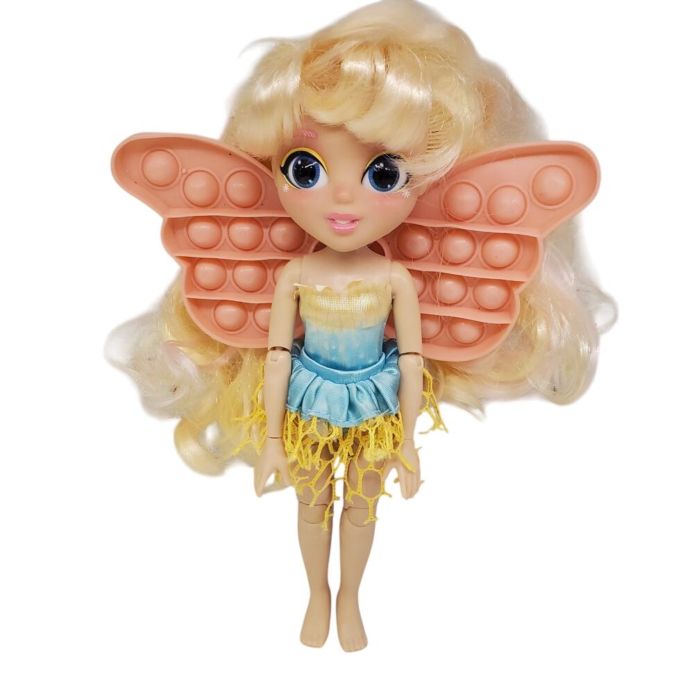 Fidgie Friends Dandelion Wishes Butterfly Winged Fashion Doll Fidget Toys